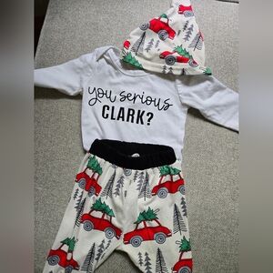 Are You Serious Clark? Christmas Onsie Set